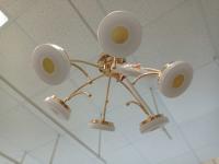 Люстра потолочная светодиодная 009-6(S3) GD