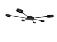 .Люстра TNG-6GX53-B-2  NORDIS  цвет черный TANGO