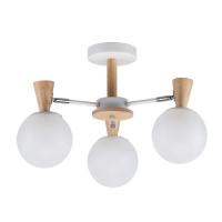 ,Люстра потолочная 10047 3WT+WD+CR WT