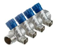 Коллектор 3/4*1/2ш 4 вых.с вент. Valtec
