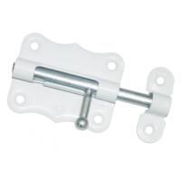 Задвижка ЗТ- 2 фигурный белый з.д Металлист