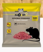 Средство от грызунов Зерновая приманка от мышей и крыс, 500г Nadzor