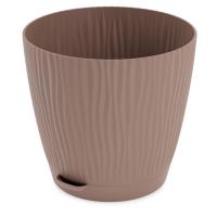 Горшок для цветов  Флис  с прикорневым поливом 3л (какао)