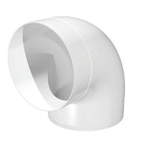 10ККП Колено пластик 90гр круг.канала d100 (Эра)