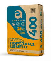 Цемент M400 (маркировка 32,5Н(ЦЕМ II/А-П)) 25кг (шт/под) АзияЦемент