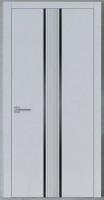 .Дверь межкомнатная КАРДА Е-1 800 2000 без врезки Белый софт волна кромка в цвет полотна