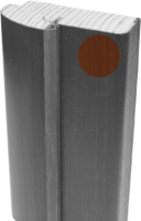 Стойка шпон орех 609