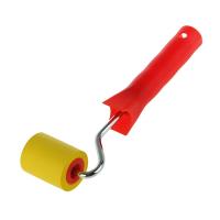 Валик д прикатки обоев, резиновый 50 мм, ручка 6 мм  Декор