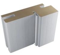 Стойка дверная ALBERO с уплотнителем телескопическая 70 28 2070 Эко-шпон Кедр снежный