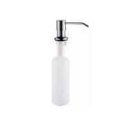 Дозатор жидкого мыла 500 мл в блистере.Сатин. Пластик.A185A
