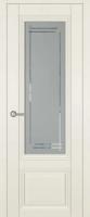 Дверное полотно Карда К-41 800 2000 Магнолия стекло витраж
