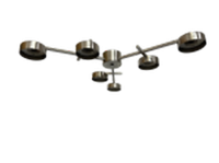 .Люстра TNG-6GX53-N-1  NORDIS  цвет никель TANGO