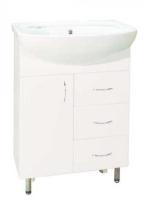 Тумба напольная ЭРИКА 61 3 (под раковину Клермонт 60) Милан