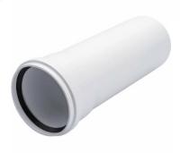 Труба 110 - 0.5м (толщ. 3,4мм) РР Политэк БЕЛАЯ