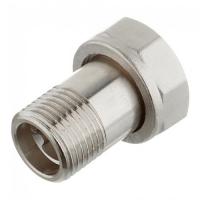 Полусгон TIM с накидной гайкой и наружной резьбой никелированный 3 4 1 2, , шт