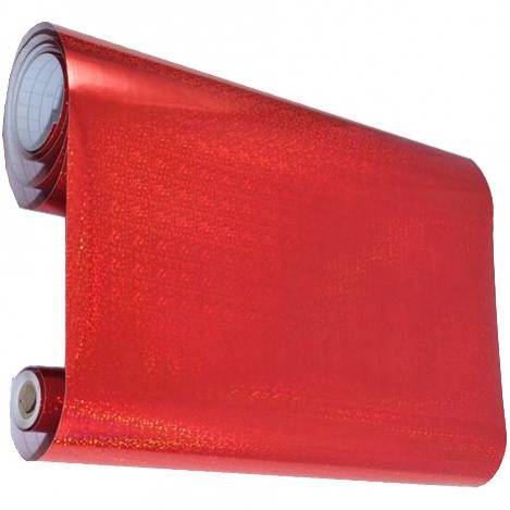 Пленка самоклеящаяся 0,45 8 м  М015А галография красная