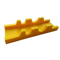 Стусло пласт. 300 65мм желтое прямоуг.  УСПЕХ