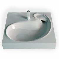 Раковина  BUTA  60  над стиральной машиной Andrea