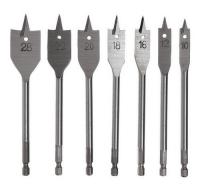 Набор сверл перовых по дереву d 10 12 16 18 20 22 28мм (7 шт.) T4P