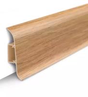 Плинтус IDEAL КЛАССИК Дуб с сил. краем и каб. каналом 2,2м