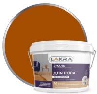 Эмаль для пола акриловая зол-кор 2,4 кг.(Лакра)