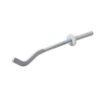 Кронштейн штырьевой плоский 7*180 мм Silver Satin ( 2 шт)