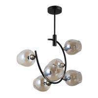 Люстра потолочная G71163 6BK+AB AMB
