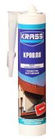 Герметик KRASS битумный для крыш и кровли Черный 300мл.
