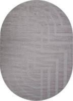 Ковер Merinos DIOS F439 OVAL GRAY 2*2,9 м