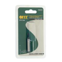 Фреза пазовая прямая с одним лезвием D 3 мм