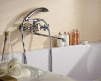 D5Q-A827 (DAK7-A) смеситель для ванны, 3- позиц. картриджный переключатель