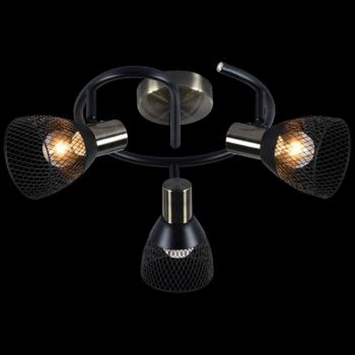 ,Люстра потолочная 95965-0.8-03 BK+AB