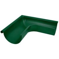 Угол жёлоба внешний 90  (90 125 зеленый) Аквасистем RAL6005
