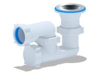 Сифон для душевого поддона Е210 V215 (без гофры)