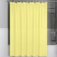 ,Штора для ванной 200 180см PE P06PE18i11 желтый IDDIS
