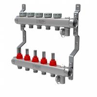 Коллектор в сборе с расходомерами 6 вых ROYAL (витрина)