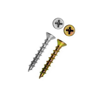 острый наконечник, желтый белый цинк  4 25