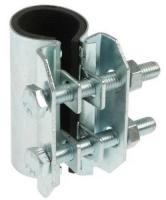 Хомут ремонтный оцинкованный 3 4  (26,9) 70мм ширина