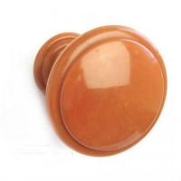 Ручка-кнопка  Уфа  РК (25) без каймы пласт. тём. дер.