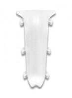 Угол внутренний для плинтуса Белый 001 Деконика