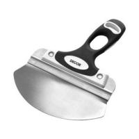 Шпатель для ведра 200мм, нерж. сталь, двухкомпонетная ручка   ДЕКОР