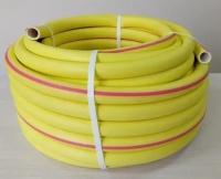 Шланг поливочный Резиновый (ТЭП) Soft Touch армированный, 3/4", 25 м, желтый, давление 7-15 бар.