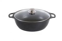 Жаровня 3л со стеклянной крышкой АП ж34а