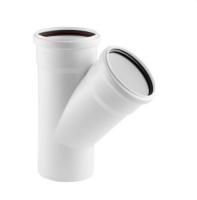 Тройник 110 110 - 45  РР Политэк БЕЛАЯ