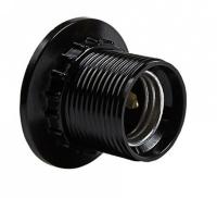 Патрон Е27  Н-12 карболитовый с прижимным кольцом