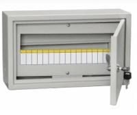 Щит распределительный навесной ЩРн-18з IP31 с замком IEK