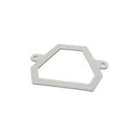 Прокладка между унитазом и бачком (белый силикон) "Самарский"