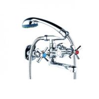 Смеситель для ванны с пов. изливом 150мм., кер. (1 2) 180°, двухпозиц. карт. перекл DMT3-A722 ZEGOR