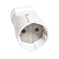 Штепсельное гнездо б/з белое 10А  250 А115