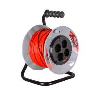 Удлинитель силовой на катушке, СУ-2х1-30 2 (с выкл., 4 розетки) Ресанта